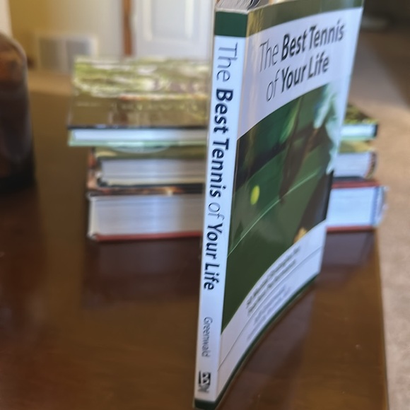 The Best Tennis of Your Life Book by Jeff Greenwald - Picture 2 of 9